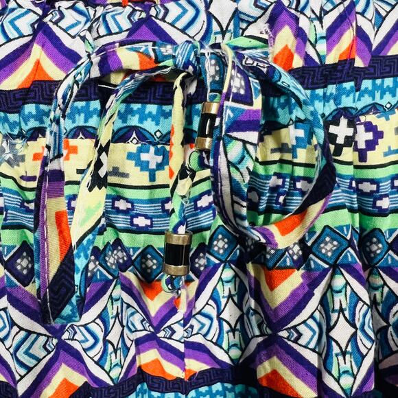 NEW! Grifflin Paris Jumper Romper Casual Shorts Strapless Summer Casual - L - Picture 4 of 5